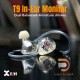 Xvive T9 In-Ear Monitor Dual Balanced-Armature drivers