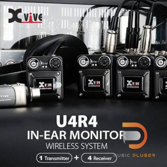 Xvive U4R4 Digital Wireless In-Ear Monitor System